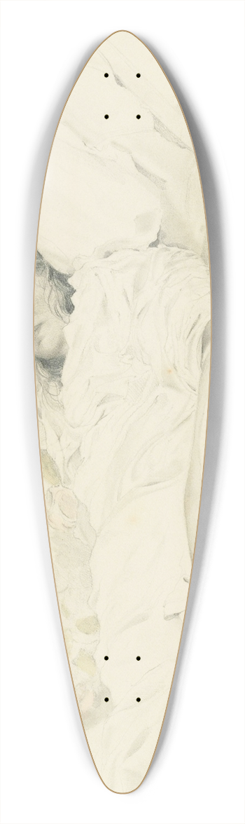 Sergey Chekhonin - Portrait of the artists wife, Lydia Vytchegjanine (1889-1960) 39.3 inch art pintail longboard deck