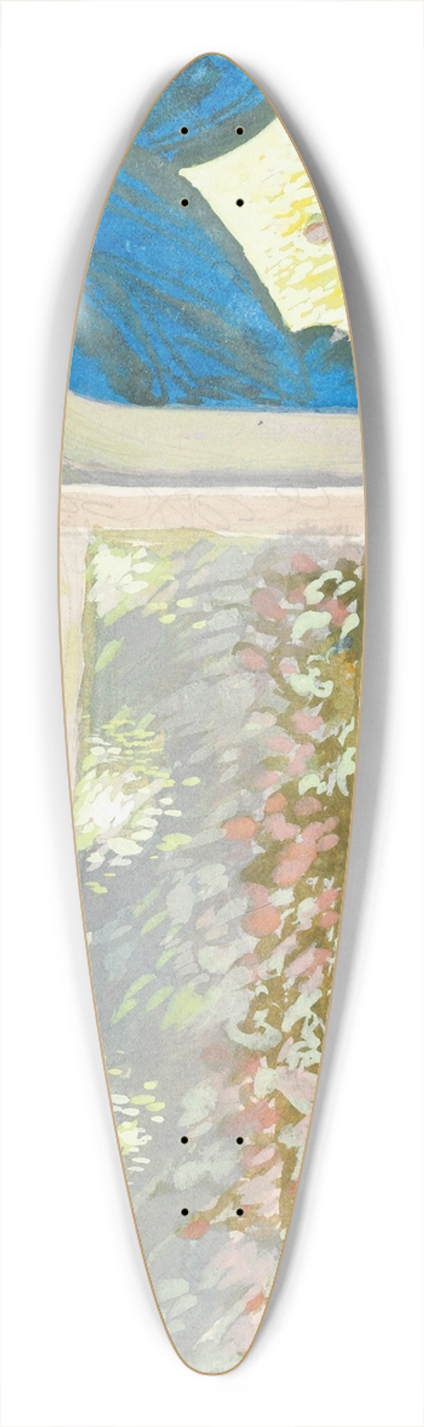 Sergey Chekhonin - Theatre set design 39.3 inch art pintail longboard deck