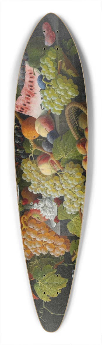 Severin Roesen - Abundant Fruit 39.3 inch art pintail longboard deck