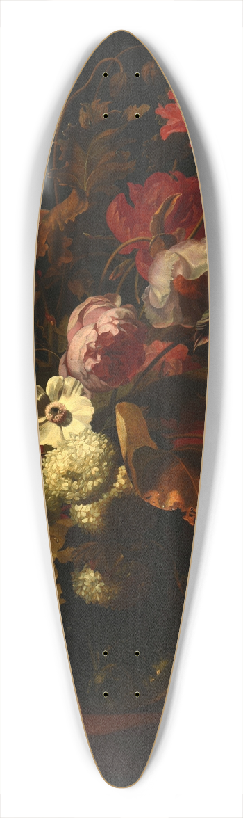 Simon Verelst - Bouquet de fleurs 39.3 inch art pintail longboard deck
