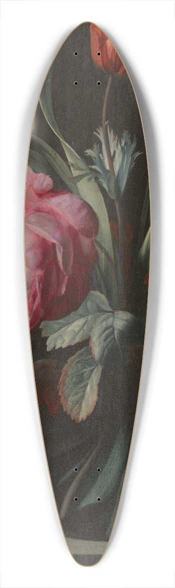 Simon Verelst - Flowers in a Vase 39.3 inch art pintail longboard deck
