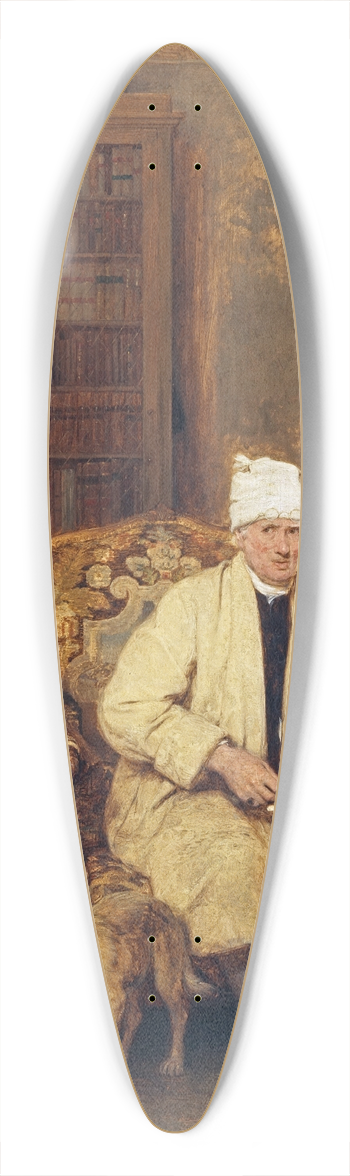 Sir David Wilkie - The Letter of Introduction 39.3 inch art pintail longboard deck