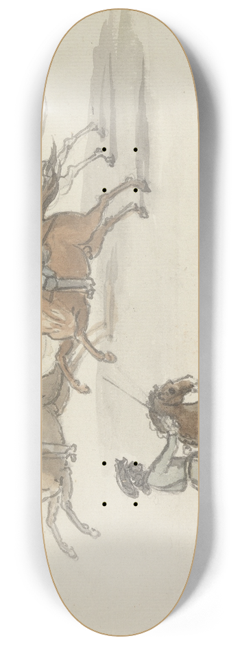 David Allan - The Highway Robbery 8.25 inch art skate deck