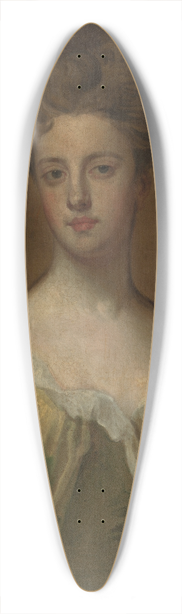 Sir Godfrey Kneller - Lady Mary Berkeley 39.3 inch art pintail longboard deck