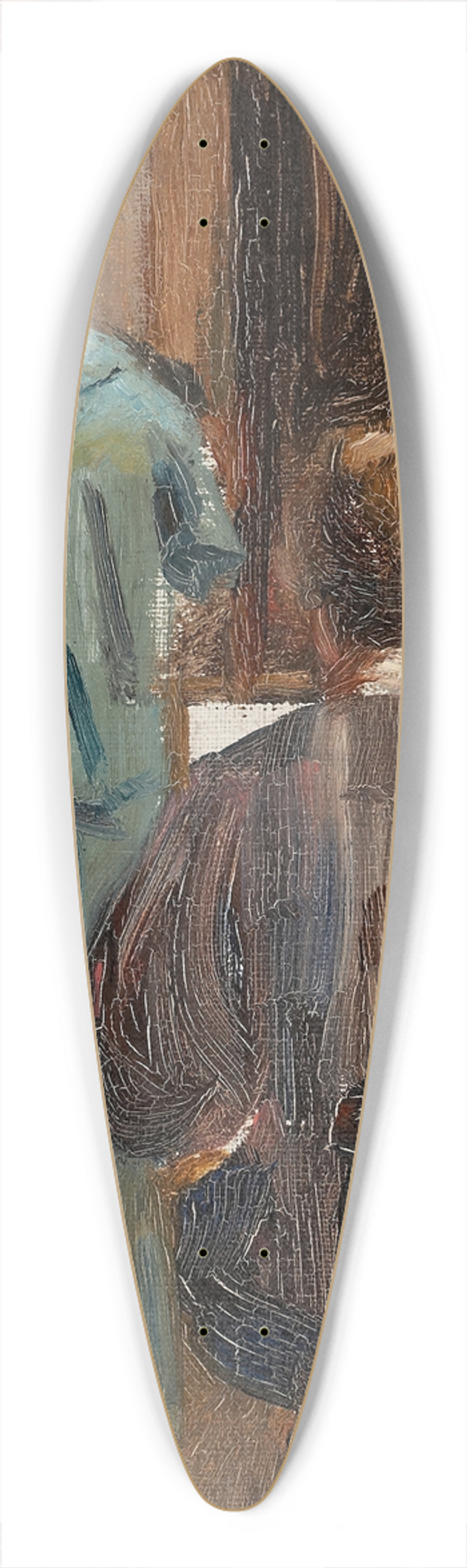 Sir John Lavery - Interior of the Artists Studio 39.3 inch art pintail longboard deck