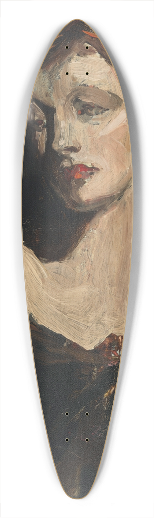 Sir John Lavery - Lady Gwendeline Spencer-Churchill 39.3 inch art pintail longboard deck