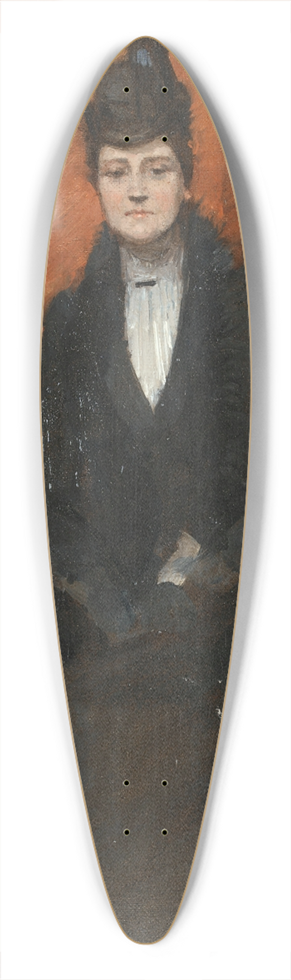 Sir John Lavery - Portrait of Helen Bell 39.3 inch art pintail longboard deck
