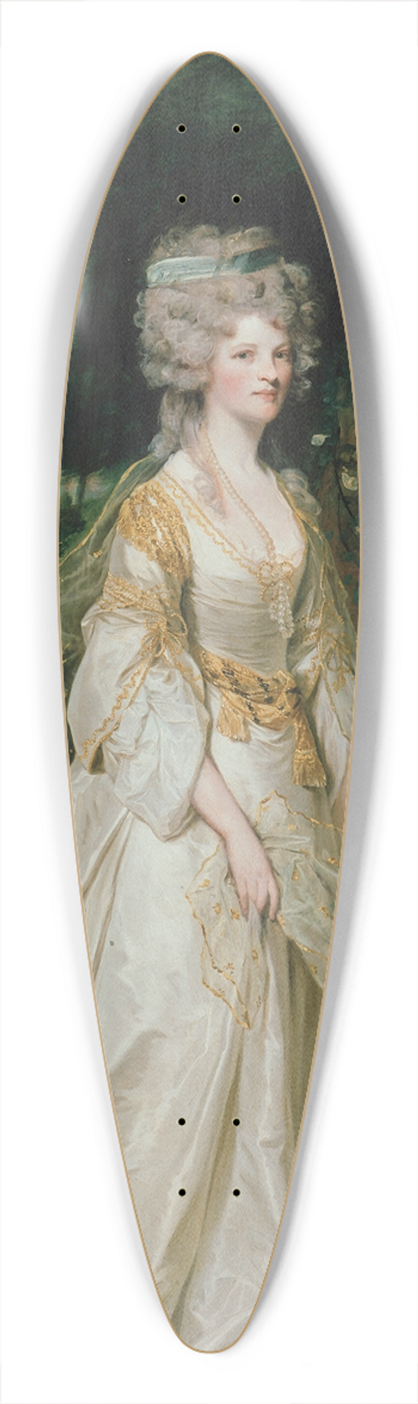 Sir Joshua Reynolds - Lady Sunderlin 39.3 inch art pintail longboard deck
