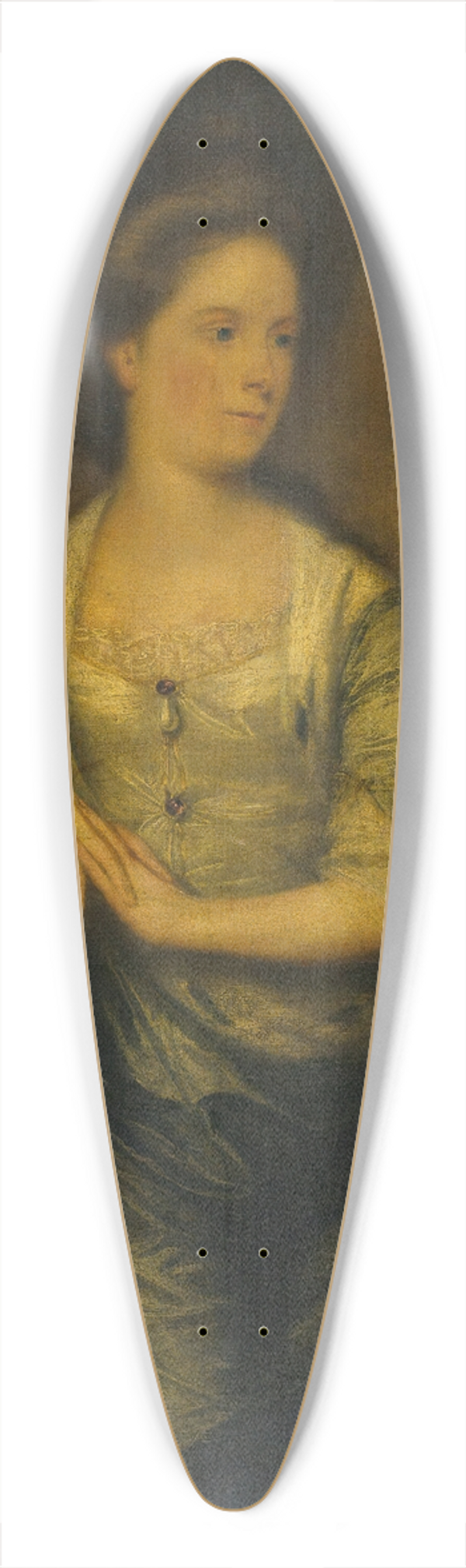 Sir Joshua Reynolds - Portrait Of Lady Mary Crosbie 39.3 inch art pintail longboard deck