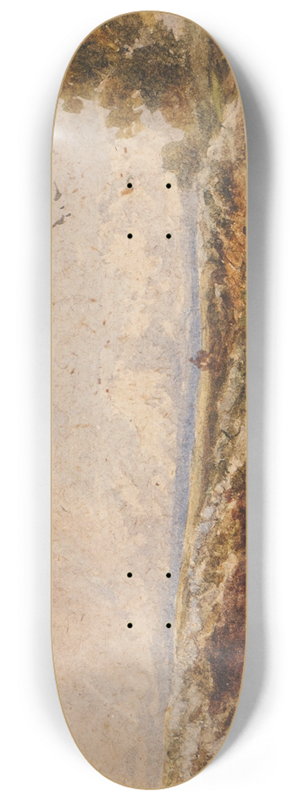 David Cox - Heath Scene 8.25 inch art skate deck