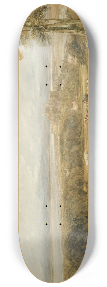 David Cox - Lancaster; Peace and War 8.25 inch art skate deck