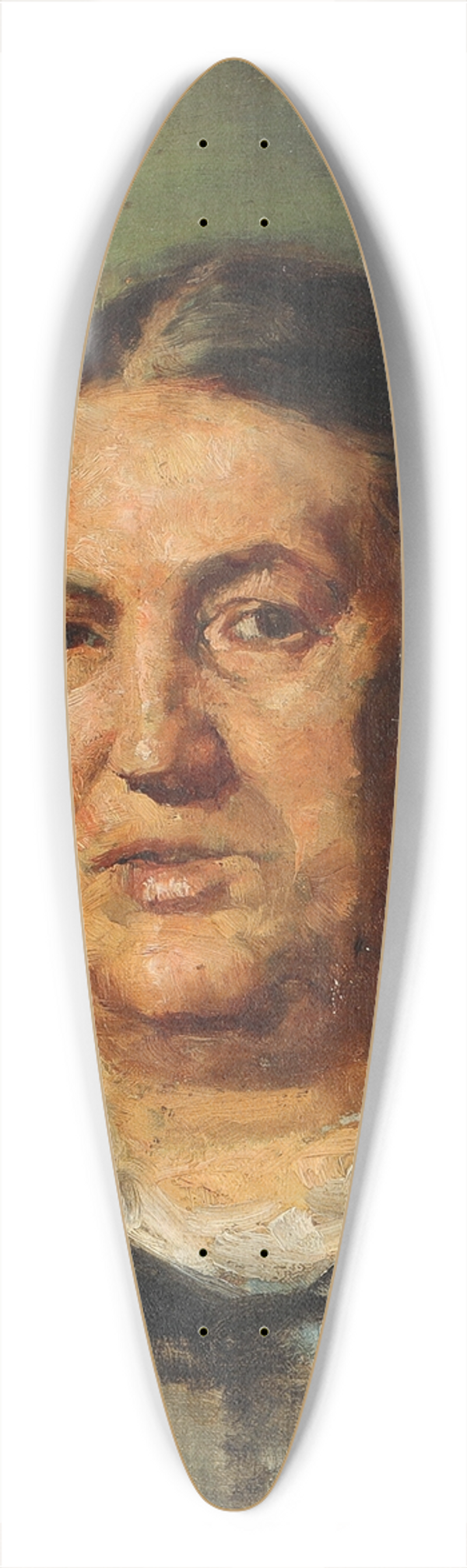 Sophie Holten - Portrt af Madam Ulleblle 39.3 inch art pintail longboard deck