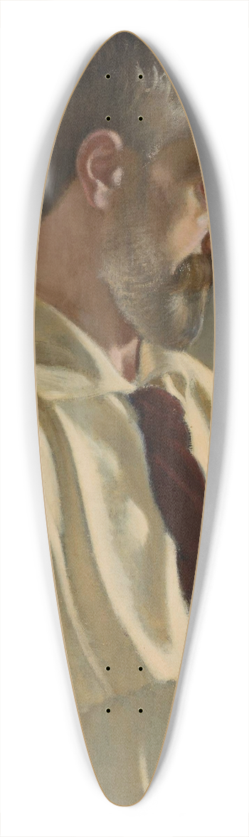 Stanisaw Dbicki - Self-portrait 39.3 inch art pintail longboard deck