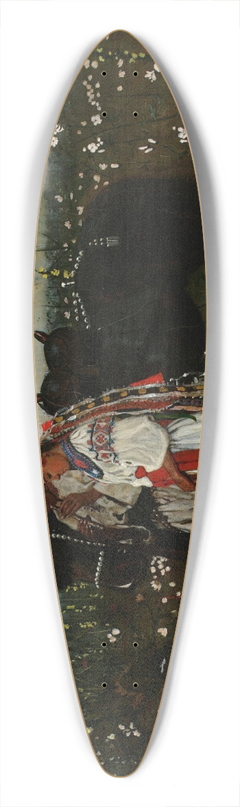 Stanisaw Masowski - Jaremas dumka 39.3 inch art pintail longboard deck