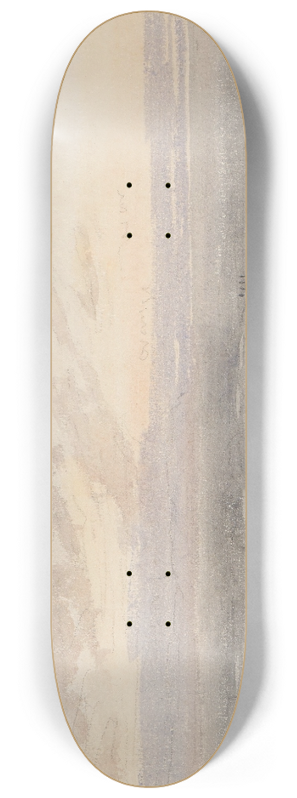 David Cox - Sunset From The Shore 8.25 inch art skate deck