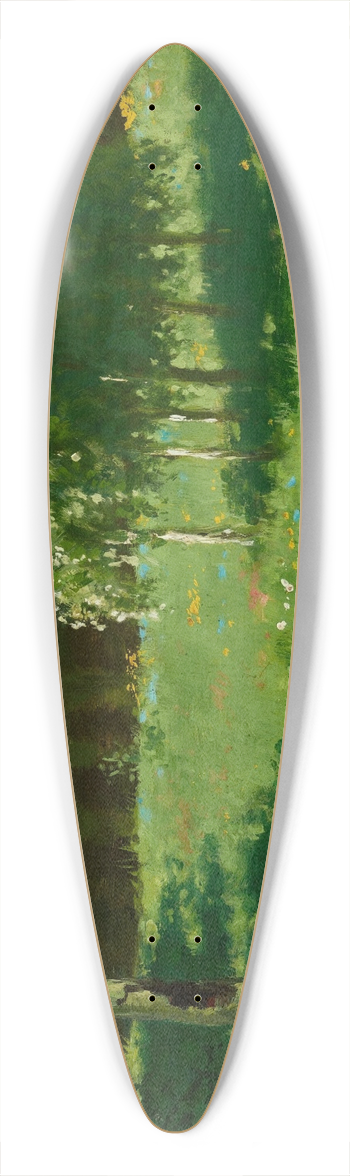 Stanisaw Witkiewicz - Young Birches 39.3 inch art pintail longboard deck