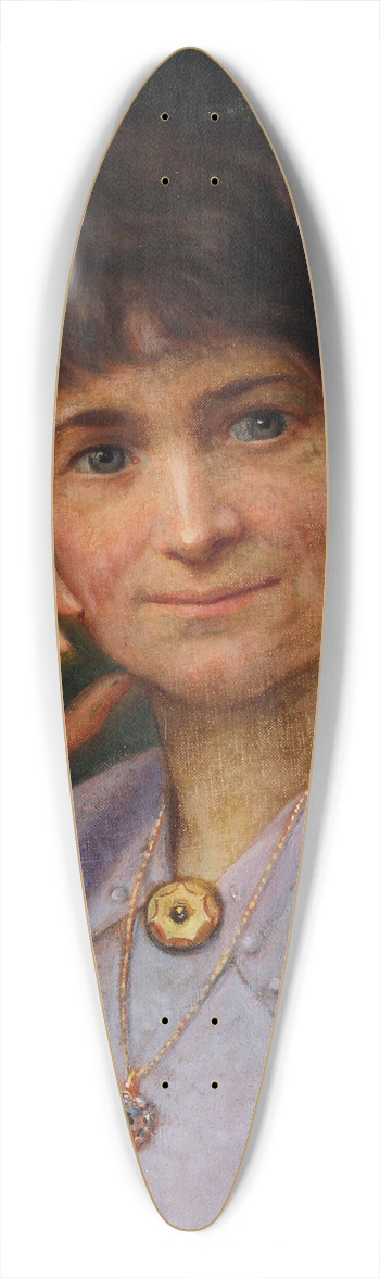 Stanislao Ferrazzi - Ritratto di donna 39.3 inch art pintail longboard deck
