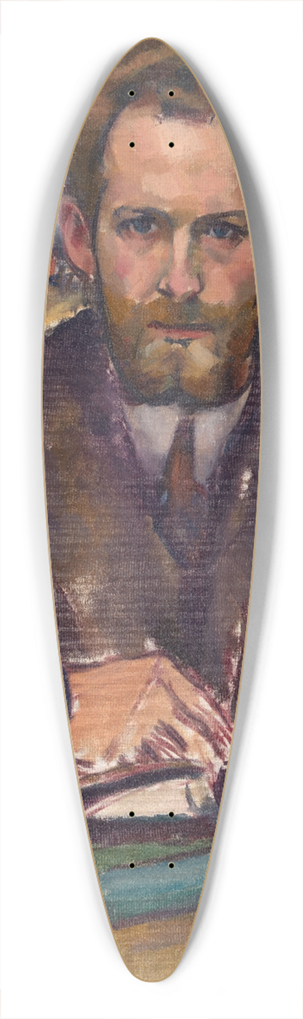 Stanton Macdonald-Wright - Willard Huntington Wright 39.3 inch art pintail longboard deck