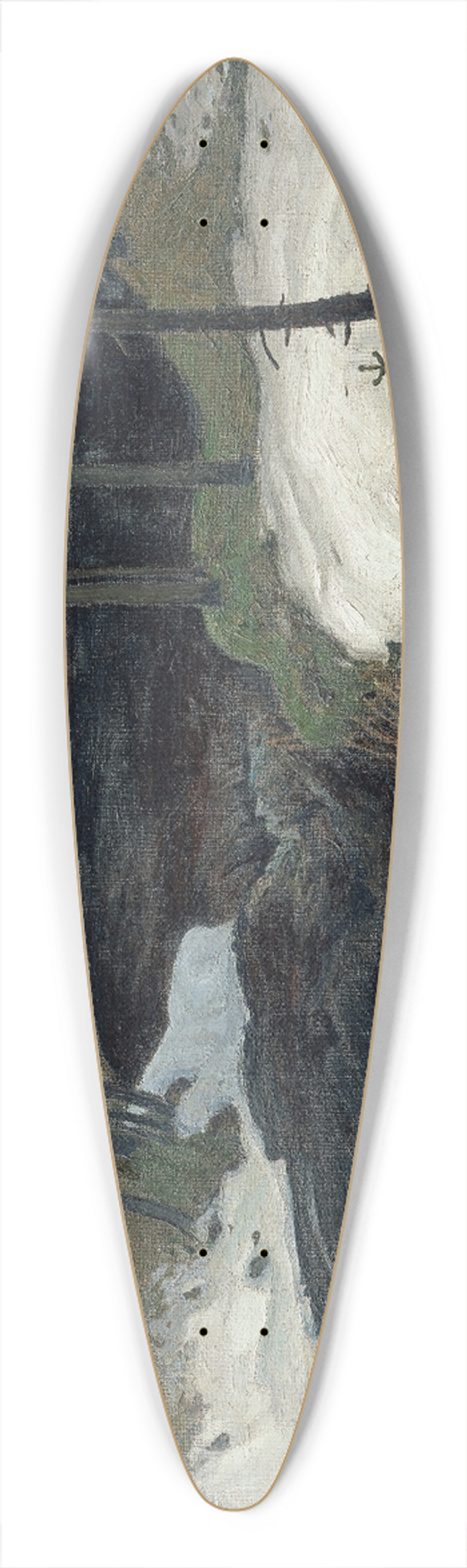Stefan Filipkiewicz - Bergstrom 39.3 inch art pintail longboard deck