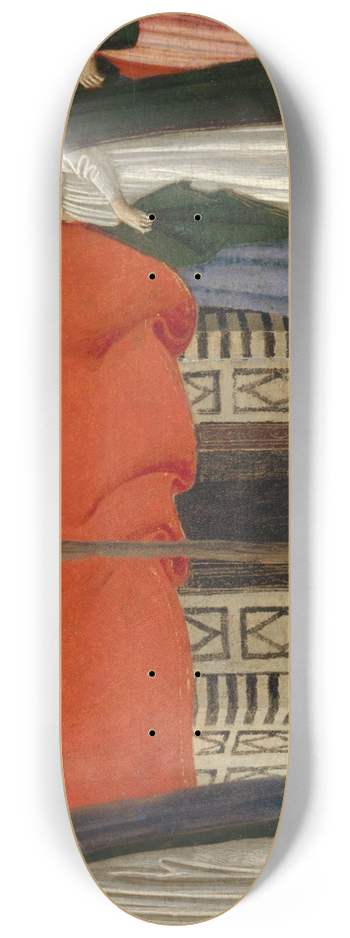 Davide Ghirlandaio - The Burial of Saint Zenobius 8.25 inch art skate deck