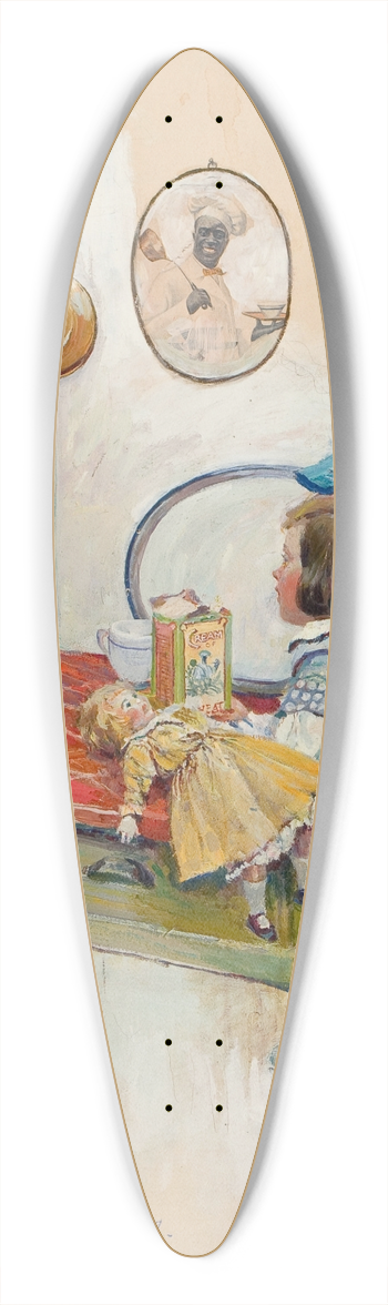 Susan E. Arthurs - A Visit With Chef, Cream of Wheat Advertisement 39.3 inch art pintail longboard deck