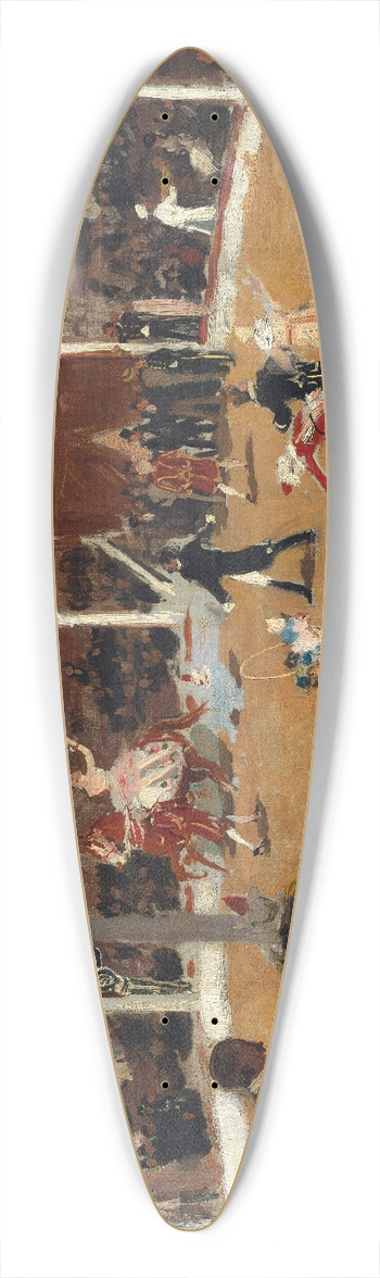 Suzanne Valadon - The Circus 39.3 inch art pintail longboard deck