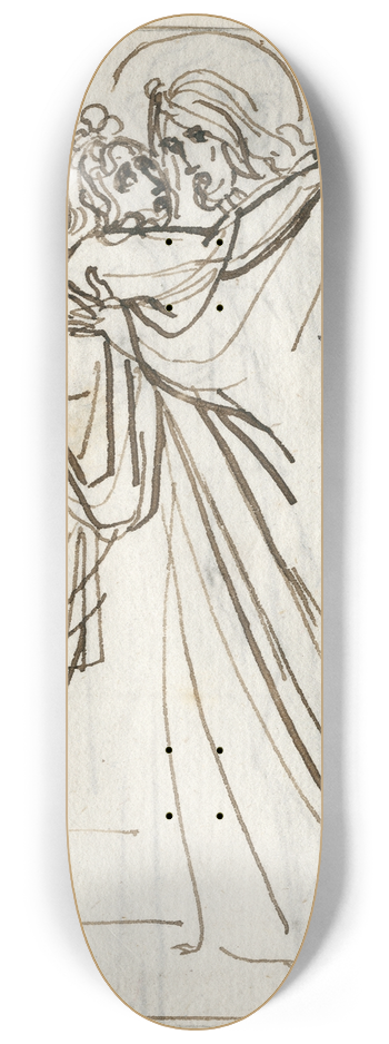 David Humbert de Superville - De Judaskus 8.25 inch art skate deck