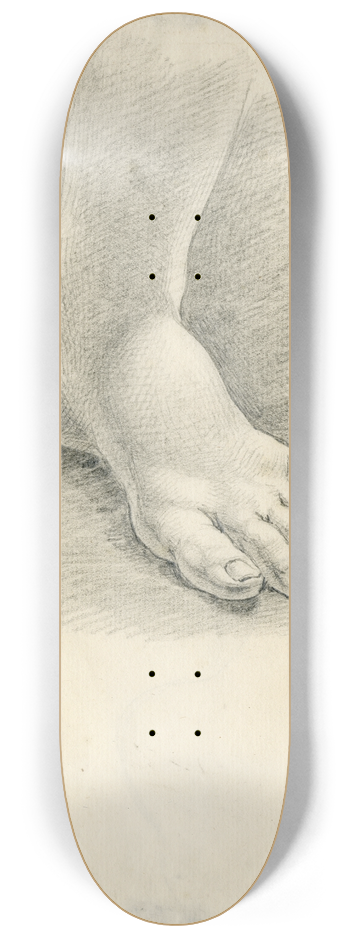 David Humbert de Superville - Een linkervoet 8.25 inch art skate deck