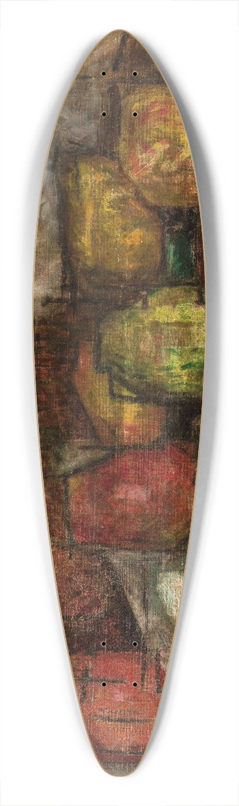 Tadeusz Makowski - Martwa natura z dzbanem i owocami 39.3 inch art pintail longboard deck