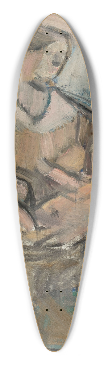 Tadeusz Makowski - Maternity 39.3 inch art pintail longboard deck