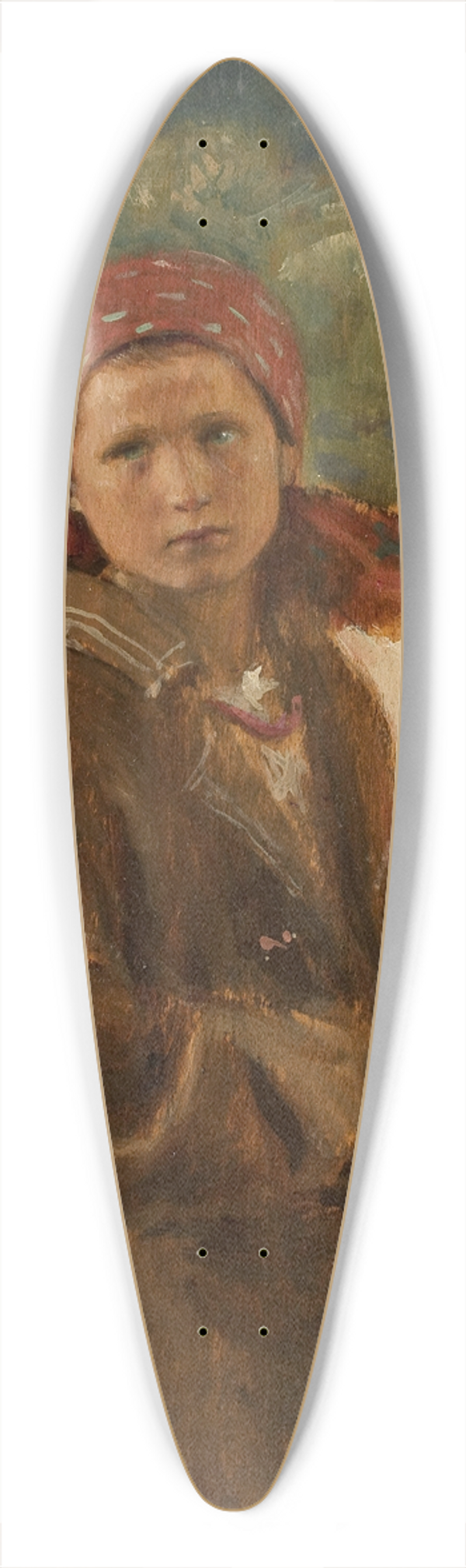 Teodor Axentowicz - For the Candlemas 39.3 inch art pintail longboard deck