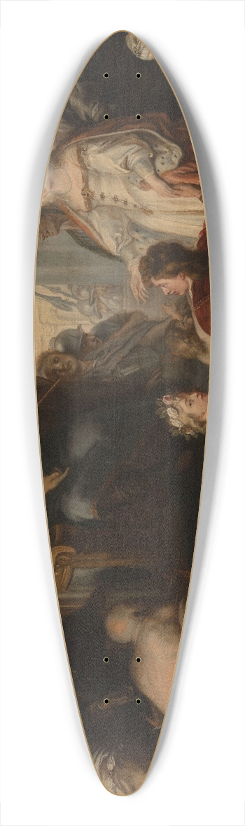 Theodoor van Thulden - The Continence of Scipio Africanus 39.3 inch art pintail longboard deck