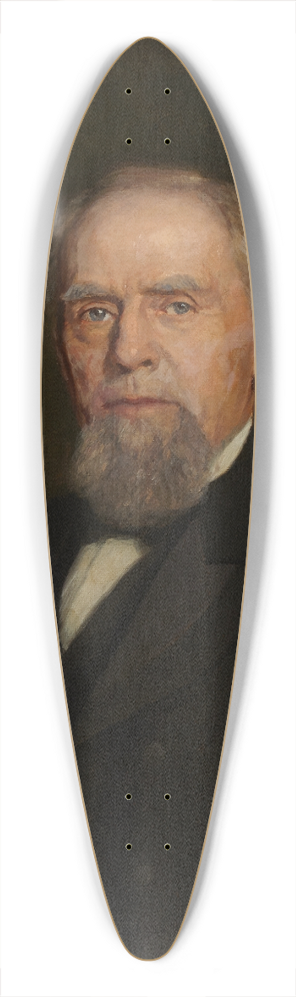 Theodore Clement Steele - Portrait of William J. Holliday 39.3 inch art pintail longboard deck