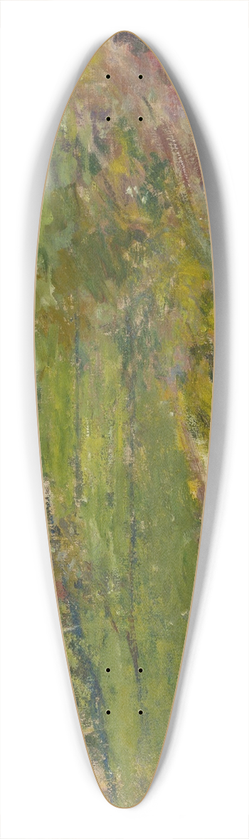 Theodore Robinson - Etude pour Valle de la Seine vue des hauteurs de Giverny 39.3 inch art pintail longboard deck