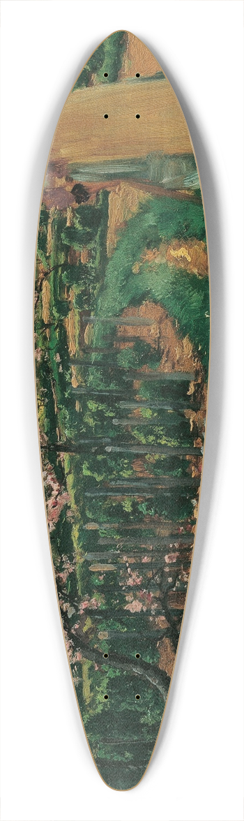 Theodor Von Hrmann - Mdchen Im Obstgarten 39.3 inch art pintail longboard deck