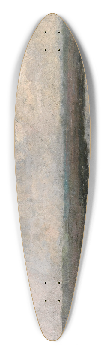 Theo van Rysselberghe - Pool in the Kempen 39.3 inch art pintail longboard deck