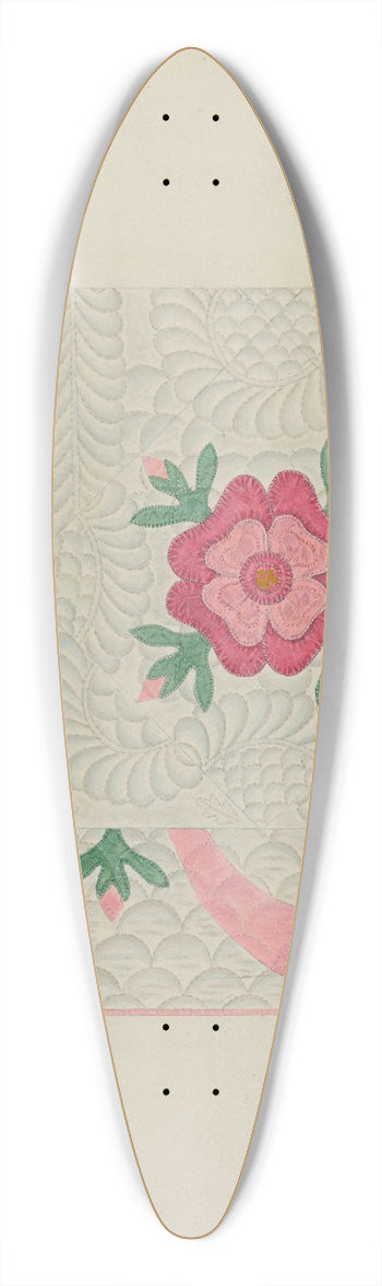 Therkel Anderson - Quilt 39.3 inch art pintail longboard deck
