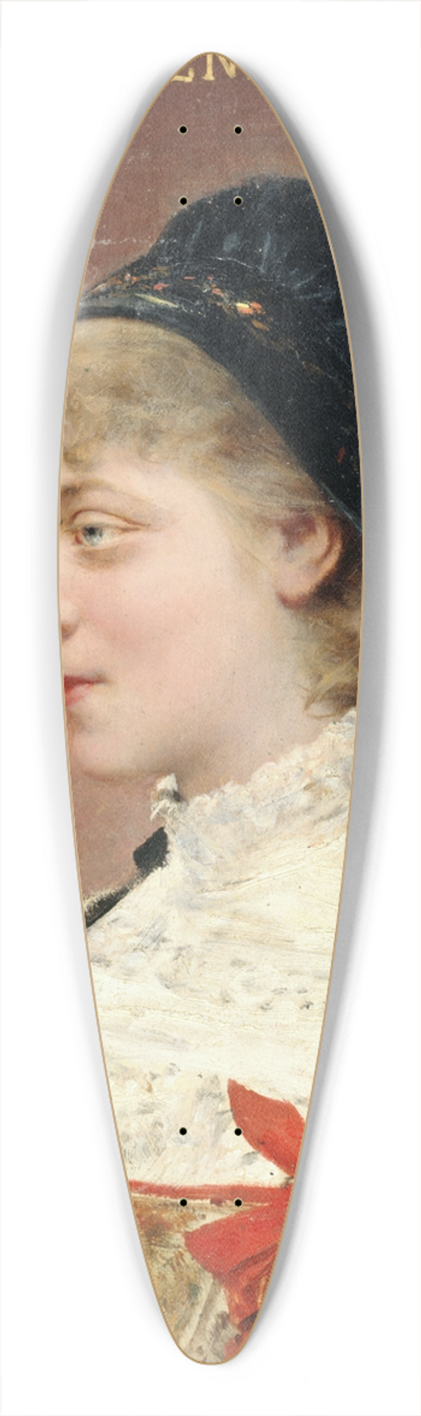 Thobald Chartran - Portrait de Suzanne Reichenberg (1853-1924), socitaire de la Comdie-Franaise 39.3 inch art pintail longboard deck