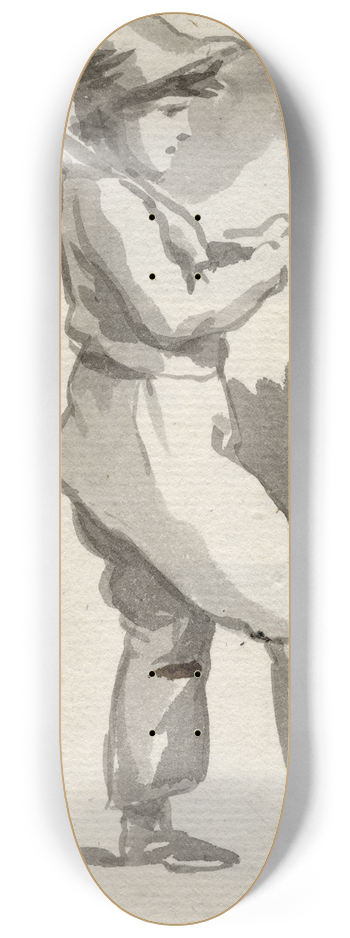 David Humbert de Superville - Staand jongetje 8.25 inch art skate deck