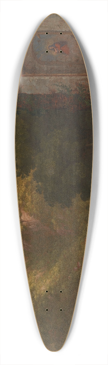 Thomas Cole - Il Penseroso 39.3 inch art pintail longboard deck