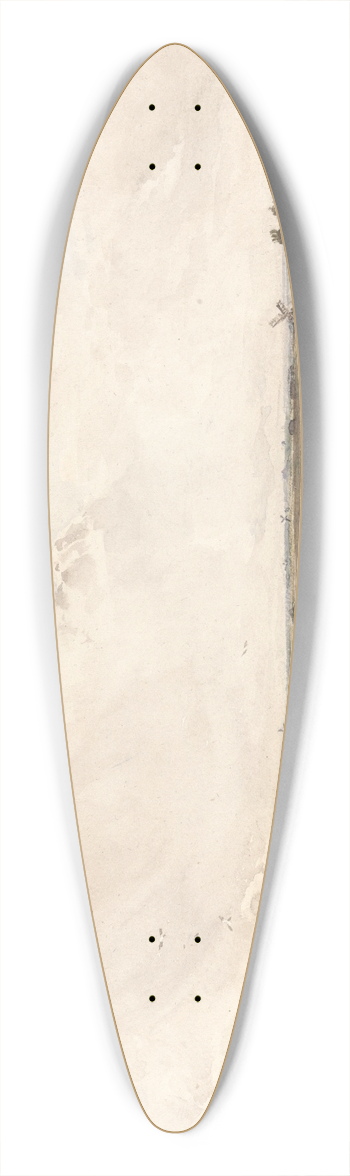 Thomas Collier - Near Caistor 39.3 inch art pintail longboard deck