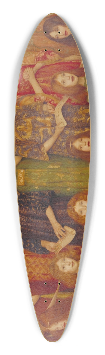 Thomas Cooper Gotch - Alleluia 39.3 inch art pintail longboard deck