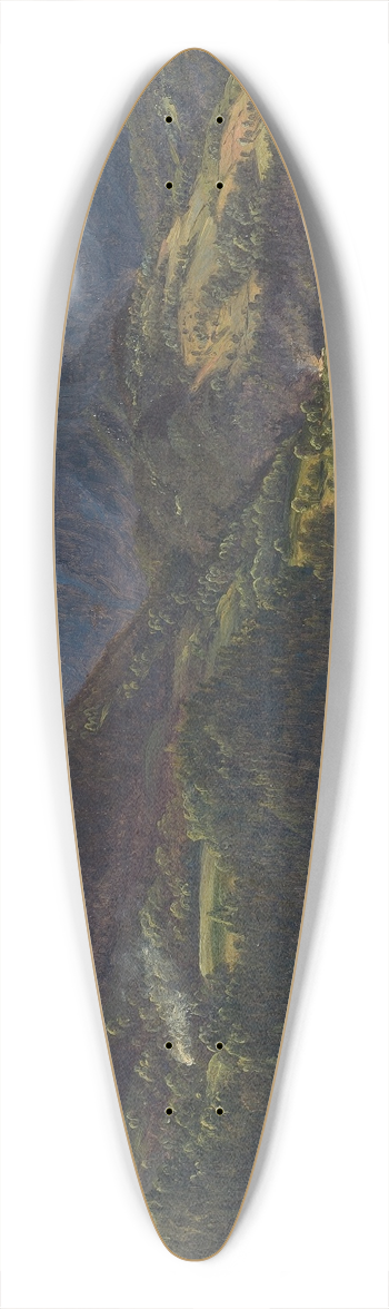 Thomas Fearnley - Landscape, Tyrol 39.3 inch art pintail longboard deck