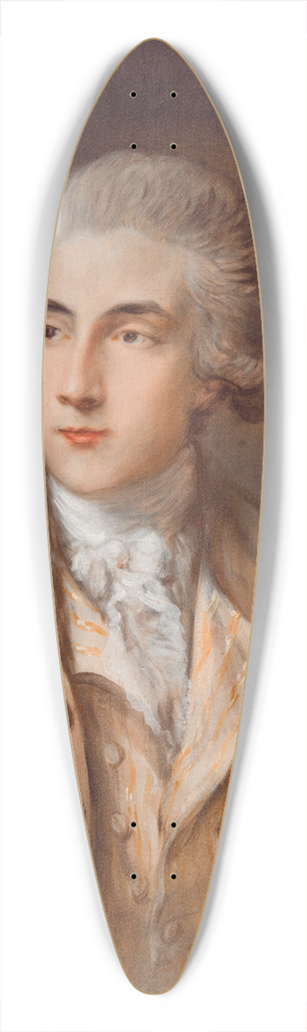 Thomas Gainsborough - Edward Swinburne 39.3 inch art pintail longboard deck