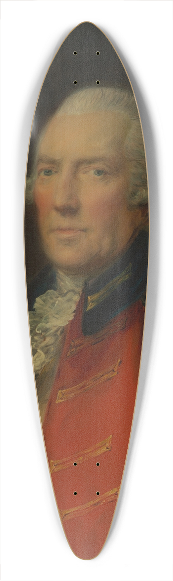 Thomas Gainsborough - Lieutenant Colonel Paul Pechell (17241800) 39.3 inch art pintail longboard deck
