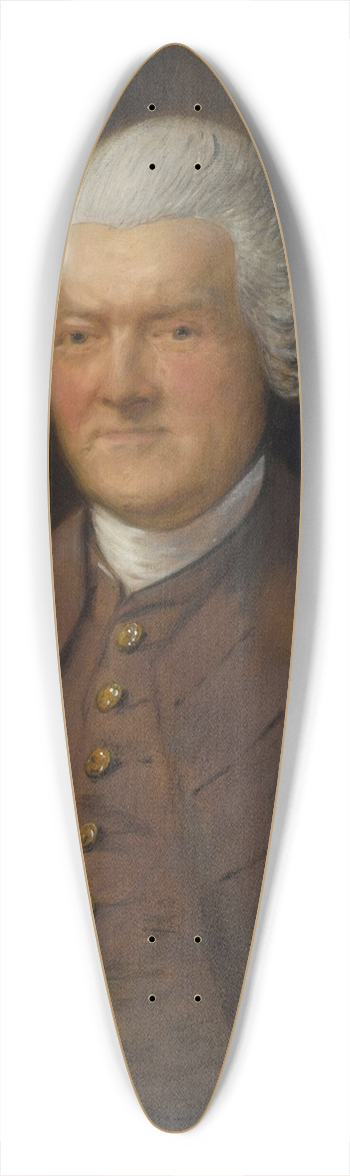 Thomas Gainsborough - Portrait of Sir John Pringle, 1st Baronet (17071782) 39.3 inch art pintail longboard deck
