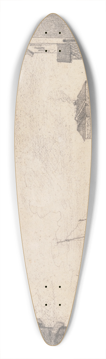 Thomas Hastings - Hastings, 9 October 1820 39.3 inch art pintail longboard deck
