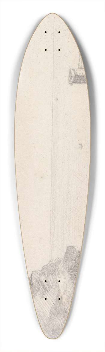 Thomas Hastings - Hastings 39.3 inch art pintail longboard deck