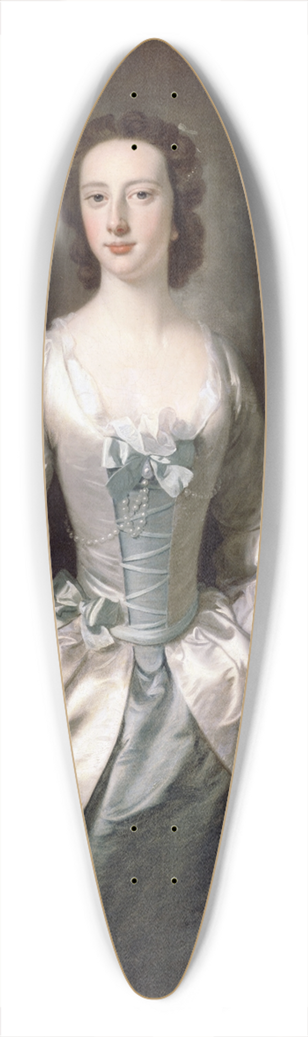 Thomas Hudson - Portrait of a Lady 39.3 inch art pintail longboard deck