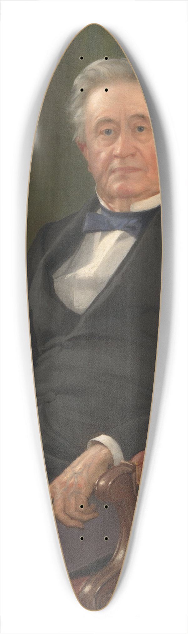 Thomas Le Clear - Joseph Henry 39.3 inch art pintail longboard deck